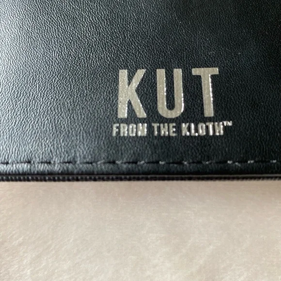 Kut from the Kloth Black and White Striped Wallet - Picture 8 of 10